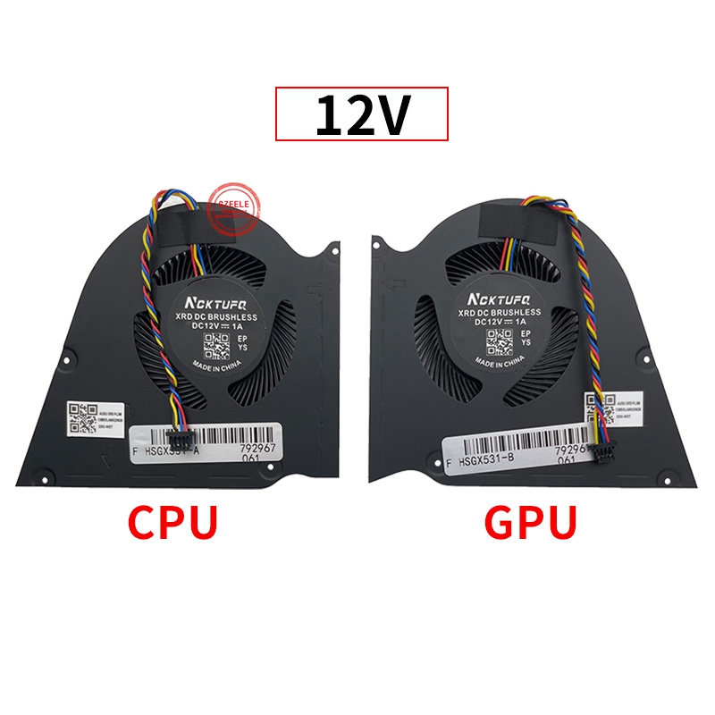 Pc Gaming Rog - New 12V CPU GPU Fan For