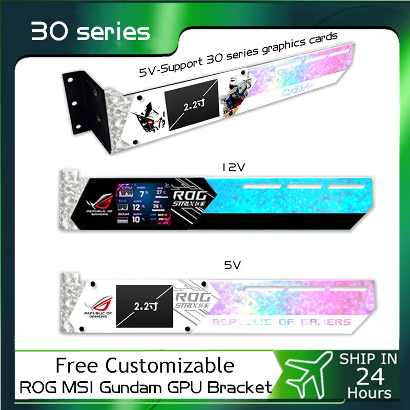 Pc Gaming Rog - DIY 2.2 inch LCD Display GPU