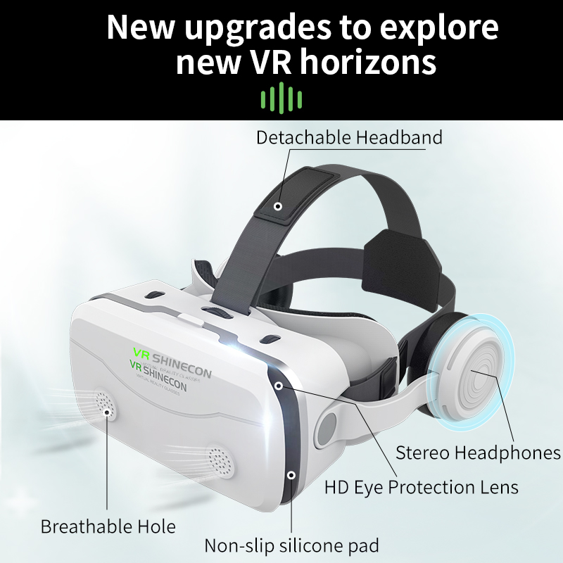 3D Viar Phone Virtual Reality  - Vr Headset Pc 评论和价格