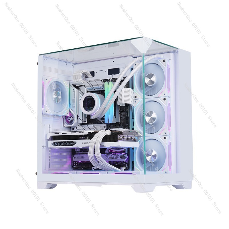 ATX Gaming PC Case Panoramic T - Pc Gaming Rgb 评论和价格