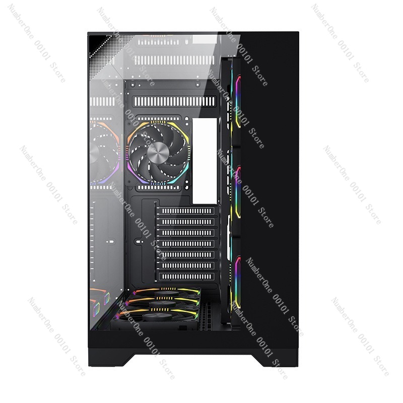 ATX Gaming PC Case Panoramic T - Pc Gaming Rgb 评论和价格