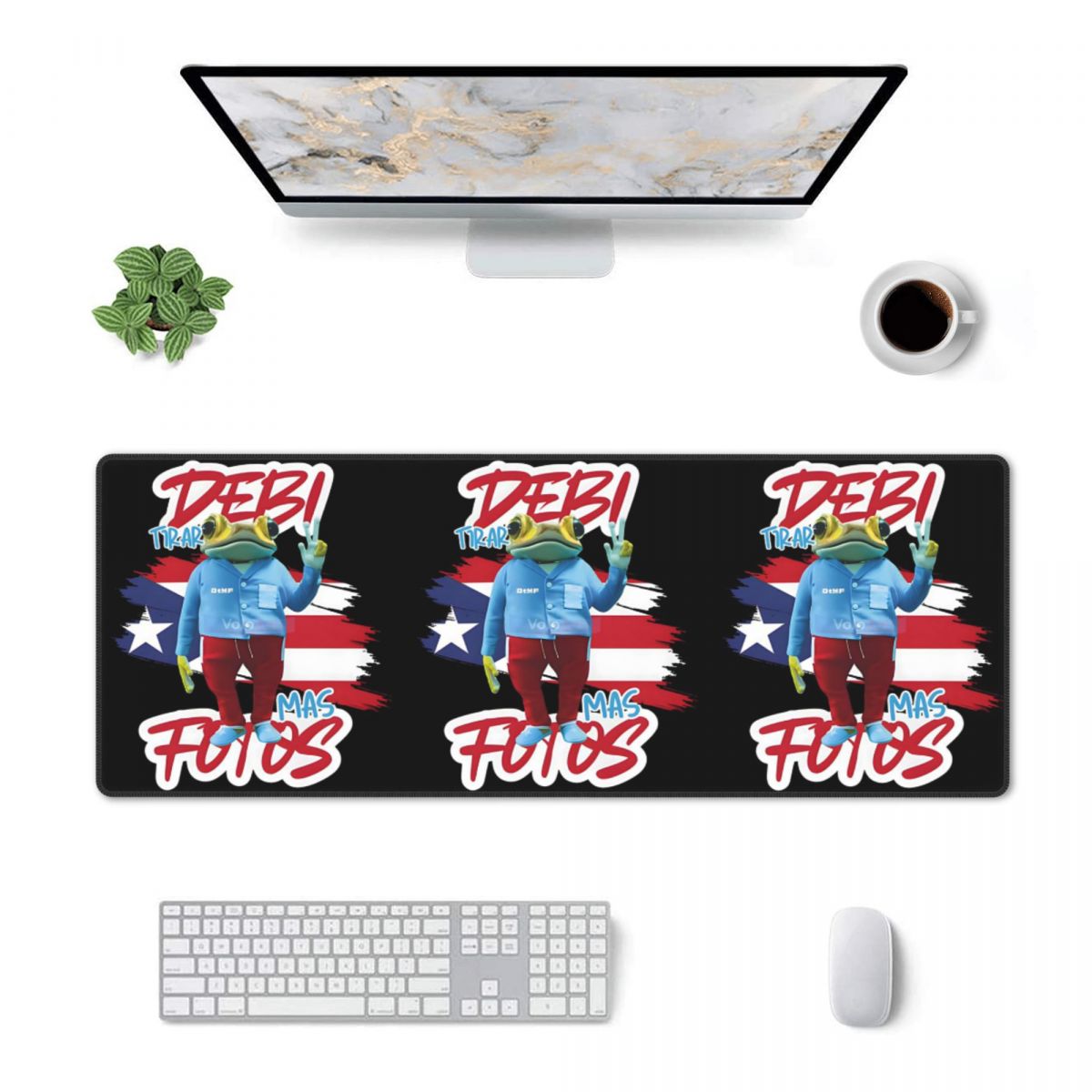 Large Mouse Pad Bad Bunny DTMF - Pc Gaming Foto 评论和价格