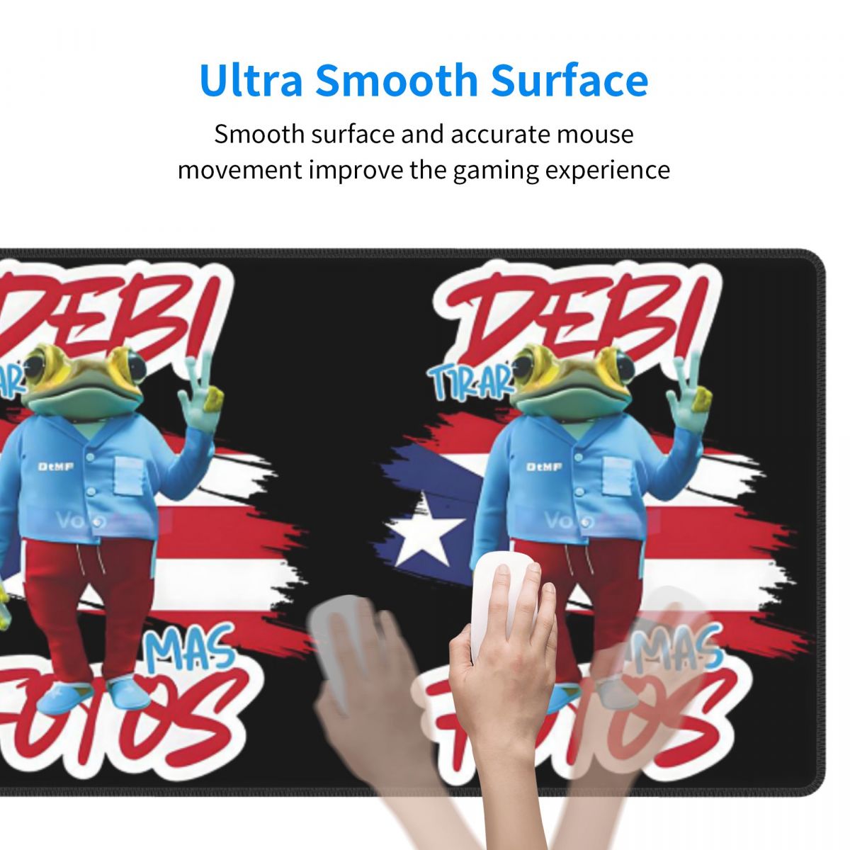 Large Mouse Pad Bad Bunny DTMF - Pc Gaming Foto 评论和价格