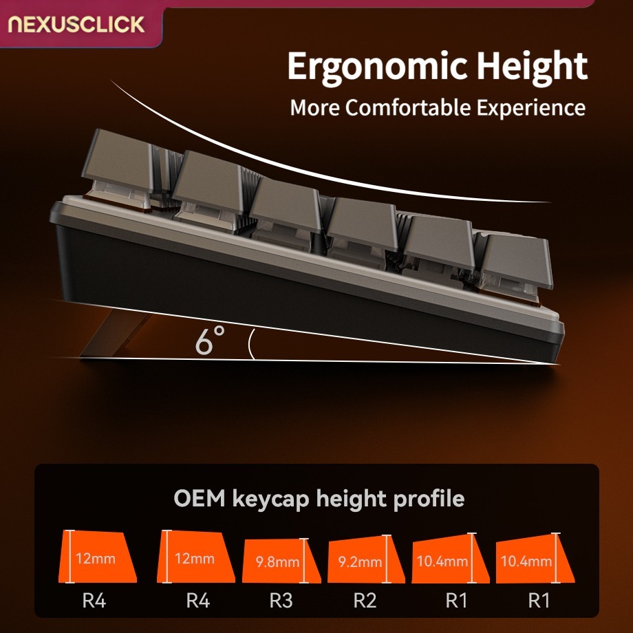 NexusClick 88 Key Hot Swappabl - Anti-Ghosting Keyboard 评论和价格