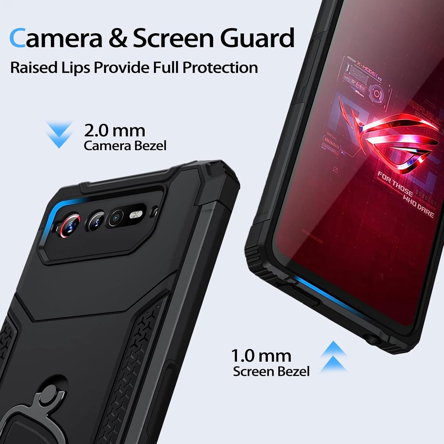 ROG Phone 5 Case Shockproof Fo - Pc Gaming Rog 评论和价格