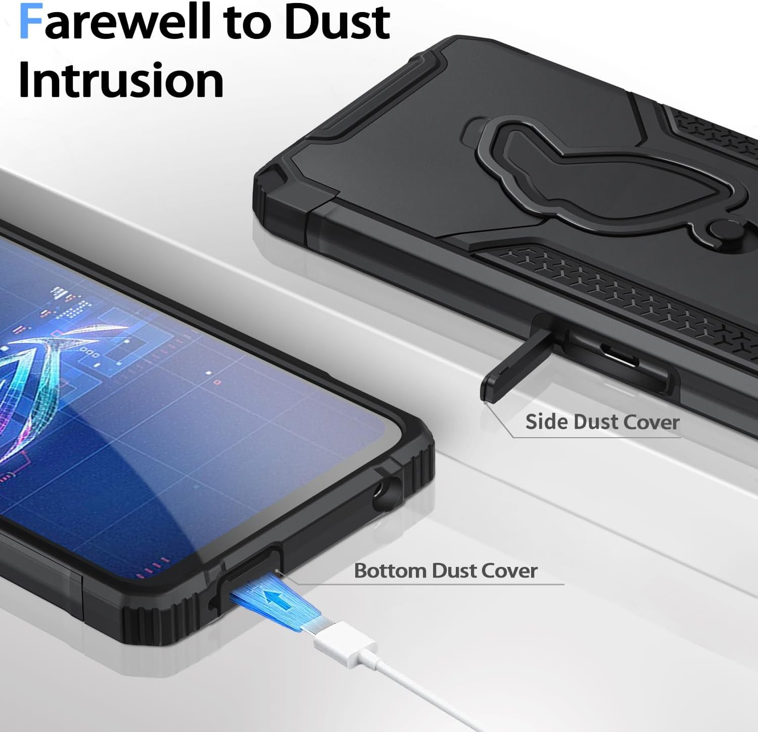 ROG Phone 5 Case Shockproof Fo - Pc Gaming Rog 评论和价格