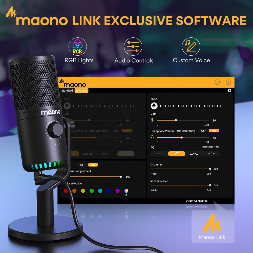 MAONO PC Programmable RGB Gami - Pc Gaming Rgb 评论和价格