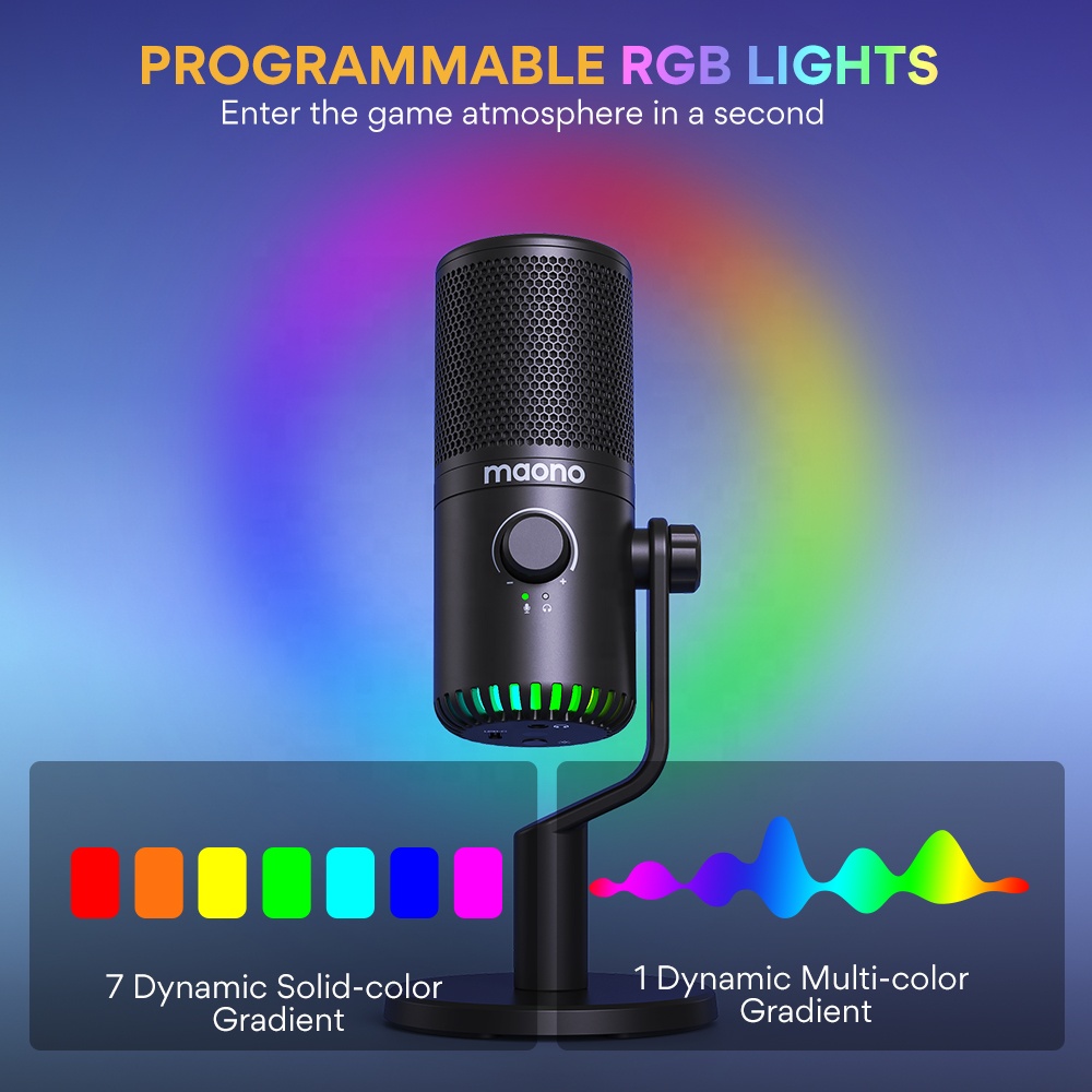 MAONO PC Programmable RGB Gami - Pc Gaming Rgb 评论和价格