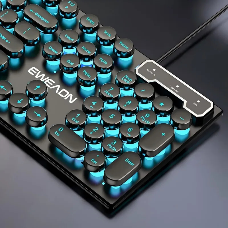 Retro Punk Mechanical Feel Key - Pc Gaming Rgb 评论和价格