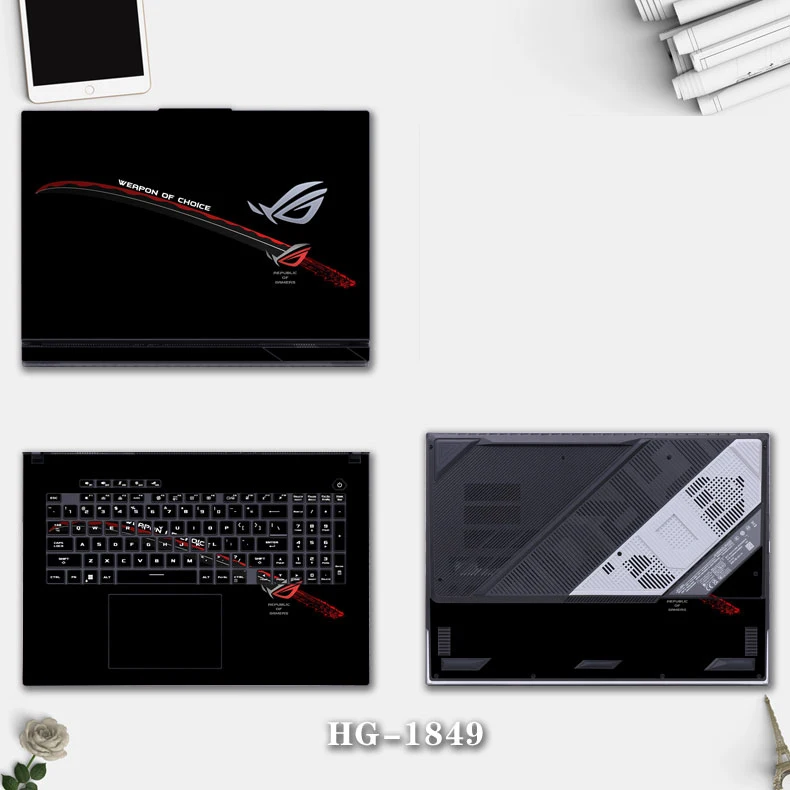 Fashion Laptop Painted Sticker - Pc Gaming Rog 评论和价格