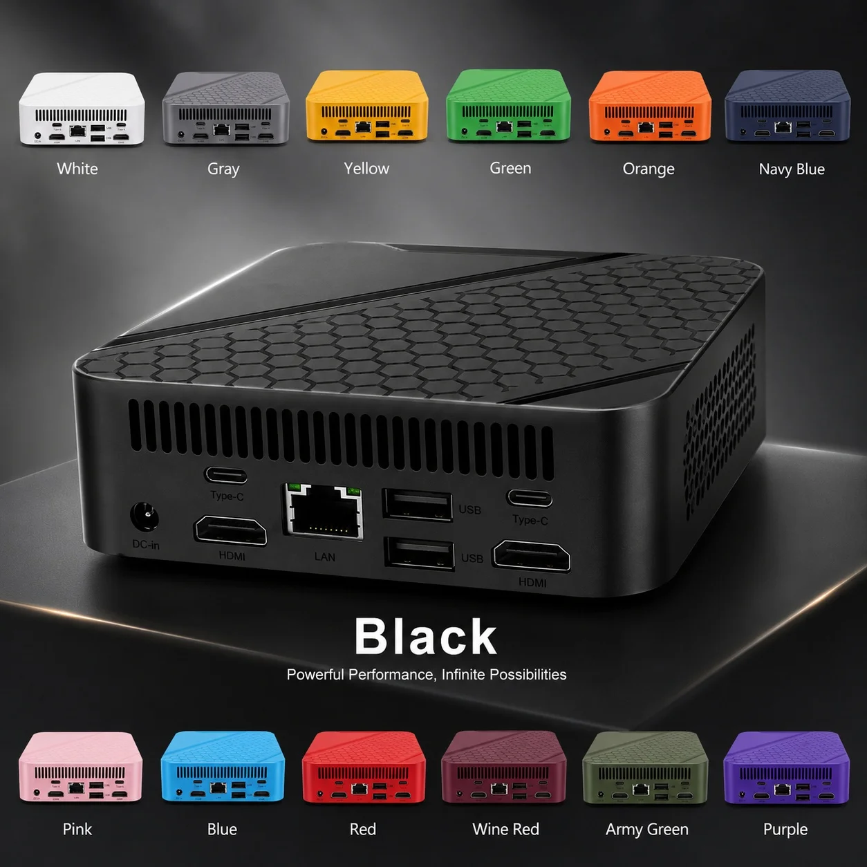 Colorful Portable Mini PC, Int - Pc Gaming Editing 评论和价格