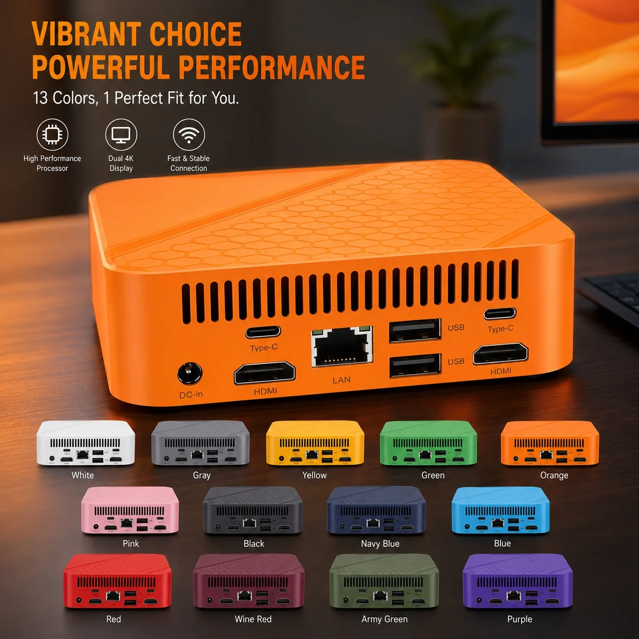 Colorful Portable Mini PC, Int - Pc Gaming Editing 评论和价格