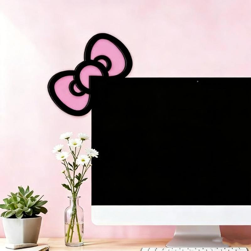 New 1/2Pcs Wooden Bowknot PC A - Pc Gaming Kawaii 评论和价格