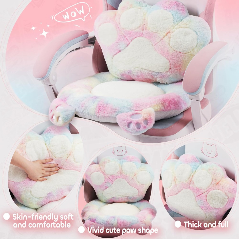 Gaming Chair Cute with Cat Ear - Pc Gaming Chair 评论和价格
