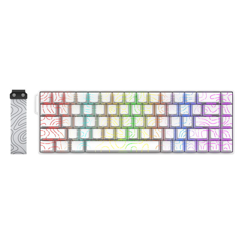 SHIPADOO IK68 Wired Mechanical - Anti-Ghosting Keyboard 评论和价格