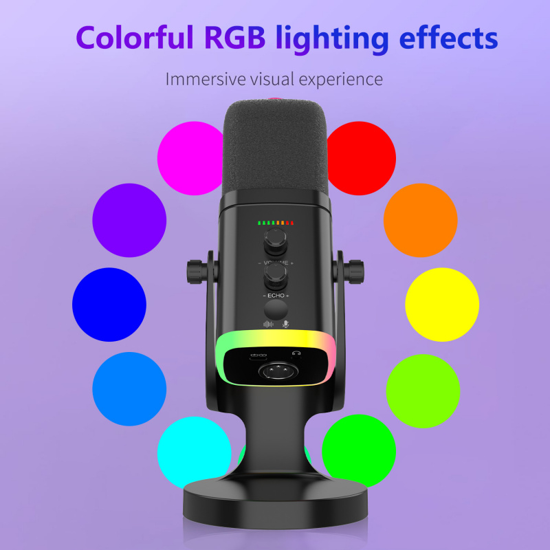 YU8 USB XLR Dynamic Microphone - Pc Gaming Youtuber 评论和价格