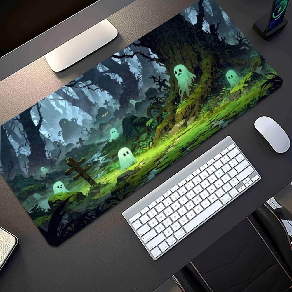 Cute Ghost Dark Forest Print G - Anti-Ghosting Keyboard 评论和价格