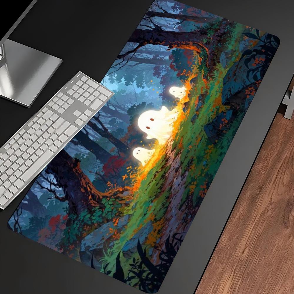 Cute Ghost Dark Forest Print G - Anti-Ghosting Keyboard 评论和价格