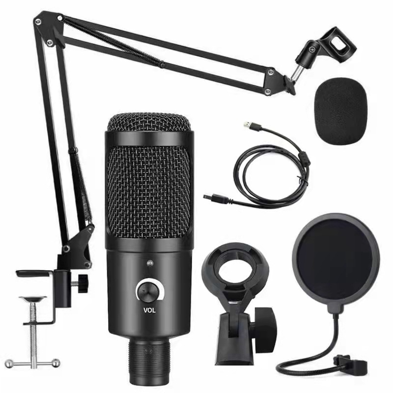 USB Condenser Microphone Recor - Pc Gaming Youtuber 评论和价格