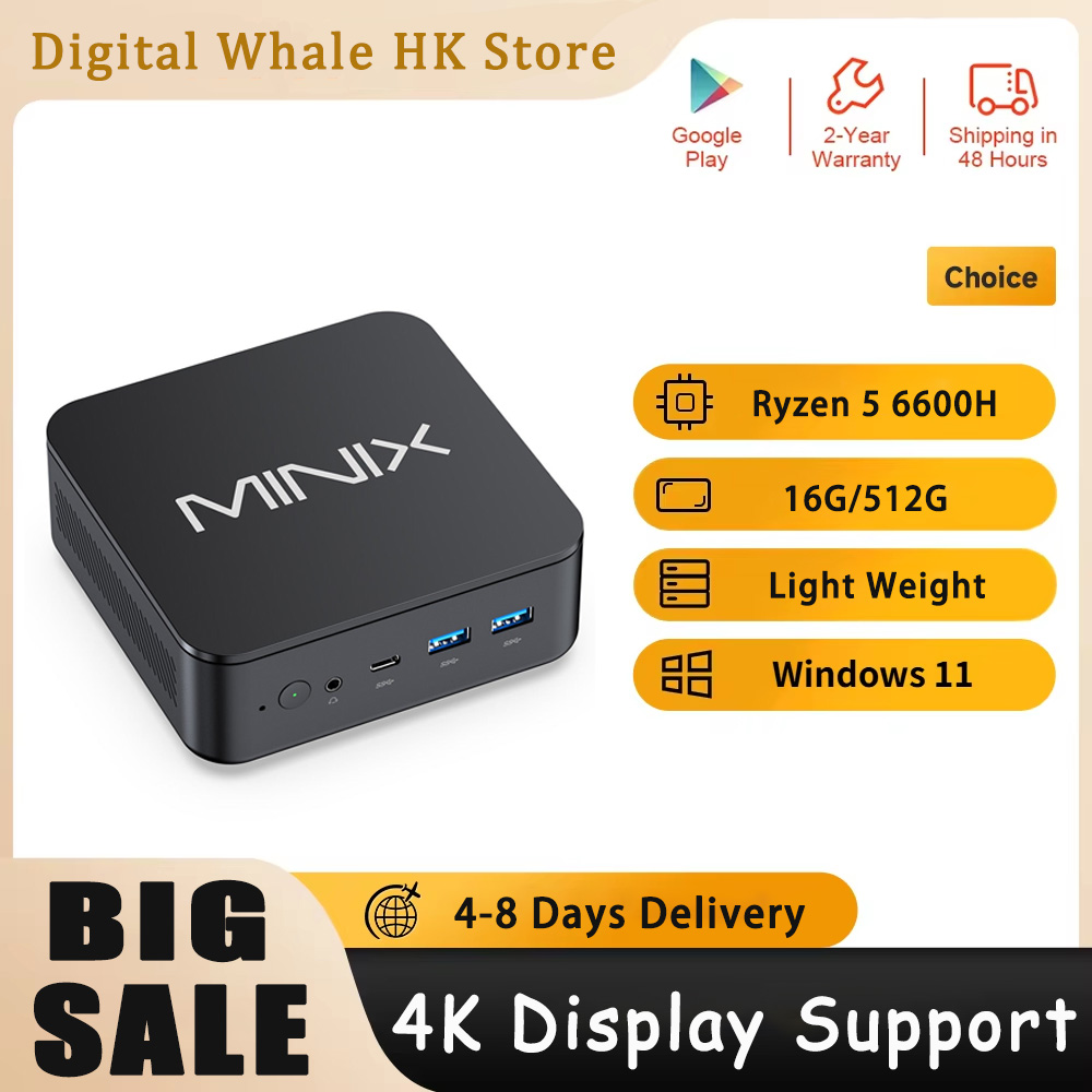 MINIX NR660 LP AMD Ryzen 5 660 - Pc Gaming Ryzen 5 评论和价格