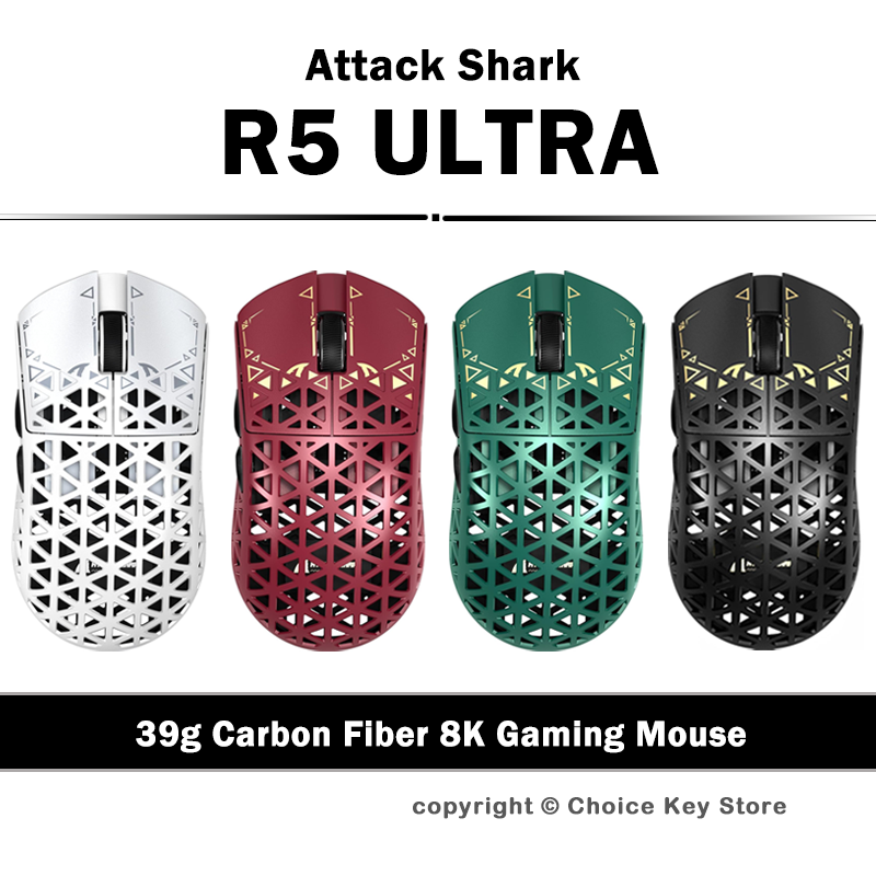 ATTACK SHARK R5 Ultra Wireless - Logitech Mouse G Pro X Superlight 评论和价格