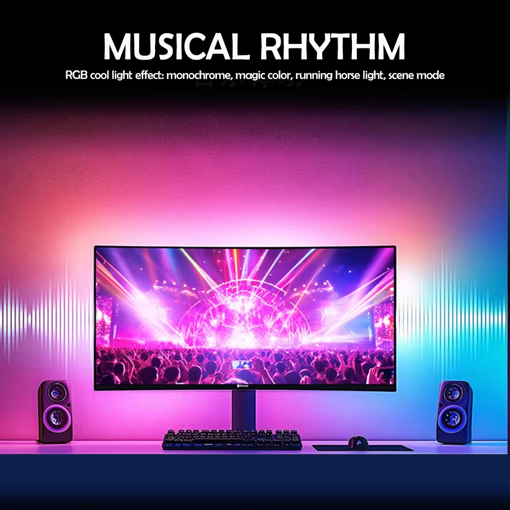 RGB Gaming Lights Strip Monito - Pc Gaming Rgb 评论和价格