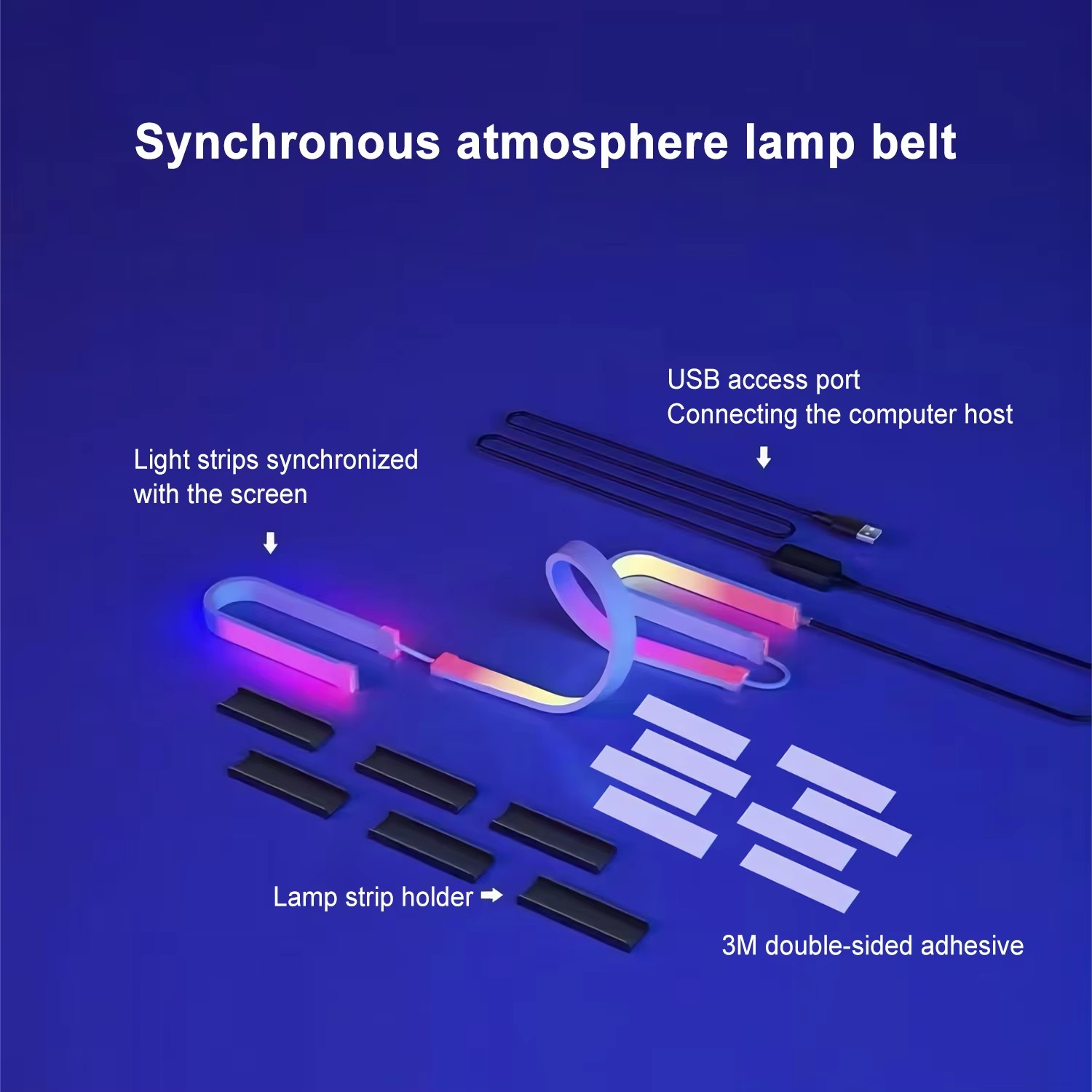 RGB Gaming Lights Strip Monito - Pc Gaming Rgb 评论和价格