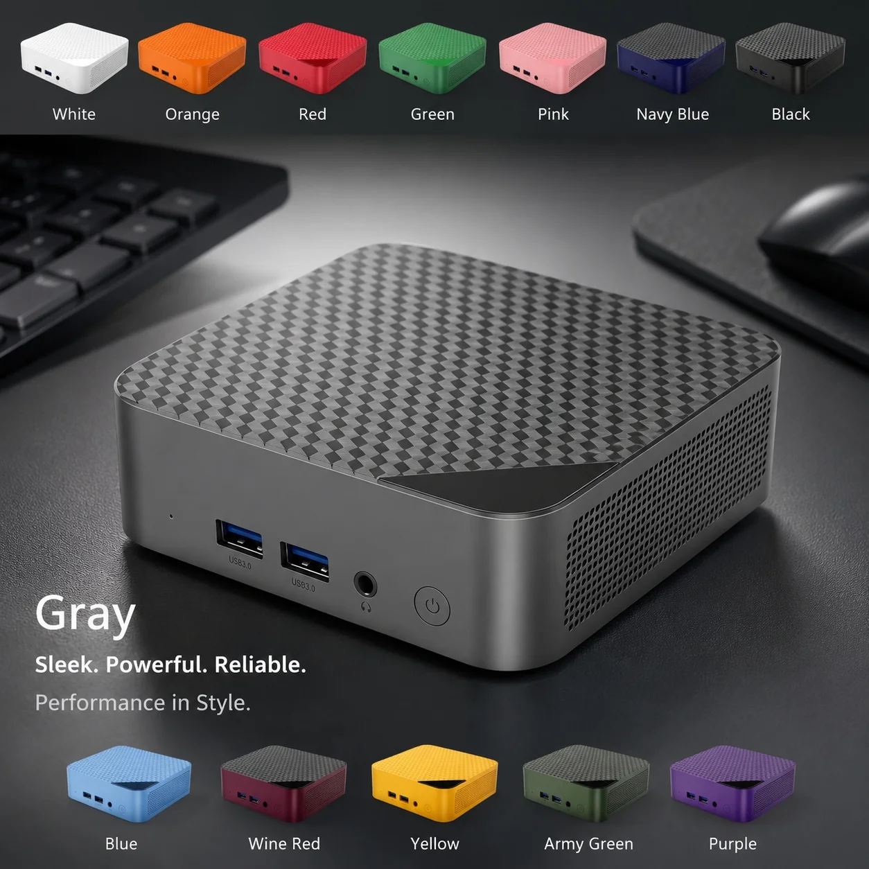 Portable Mini PC Intel Core N1 - Pc Gaming Editing 评论和价格