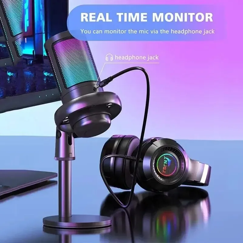 Professional USB Studio Microp - Pc Gaming Youtuber 评论和价格