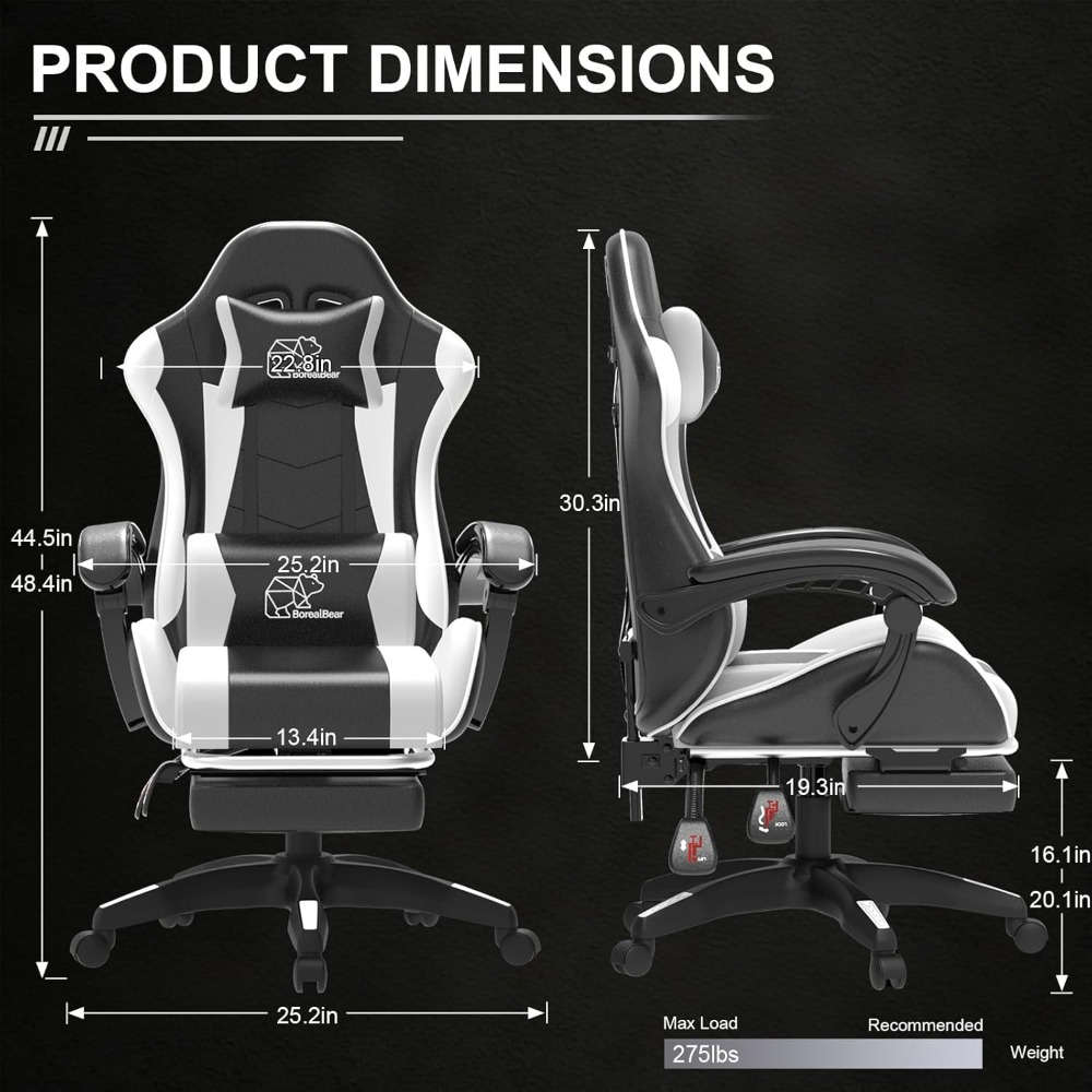 Computer Gaming Chair, Ergonom - Pc Gaming Chair 评论和价格
