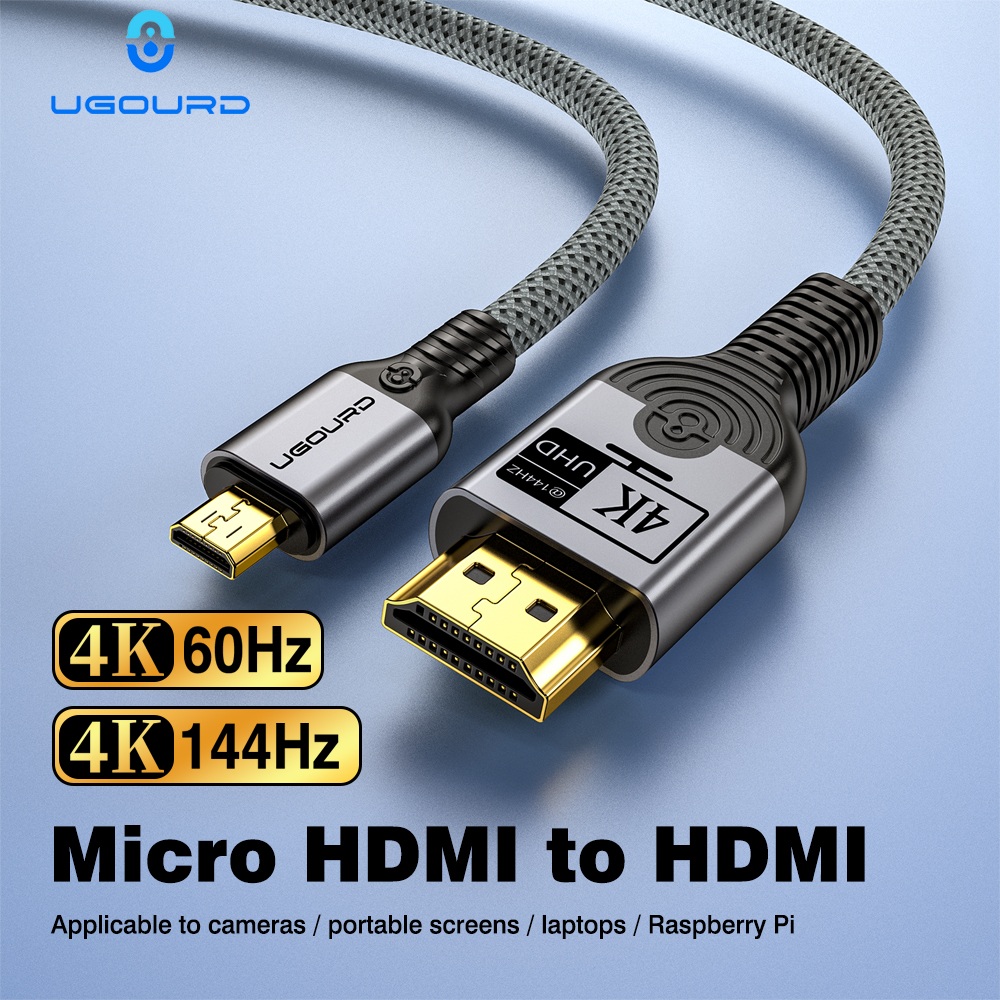 UGOURD Nylon Braided Micro HDM - High Refresh Monitor 评论和价格