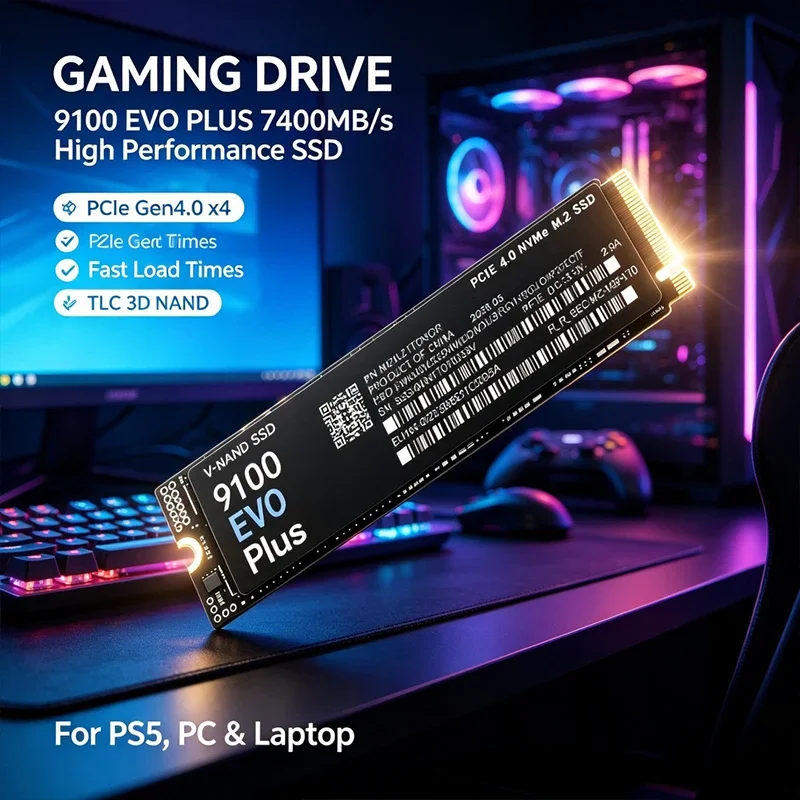 7400MB/s Internal M.2 NVMe SSD - Pc Gaming Vs Ps5 评论和价格