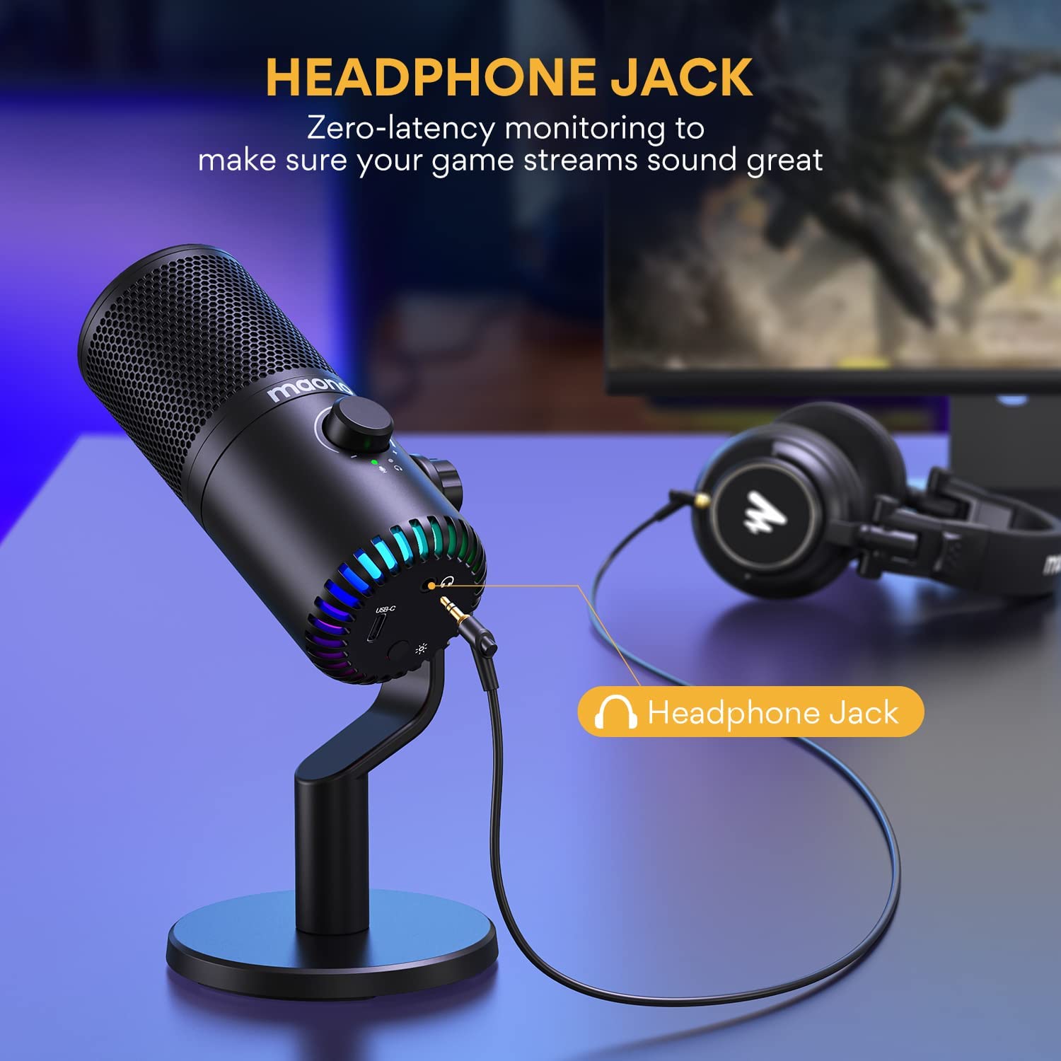 Maono DM30 Gaming Microphone f - Pc Gaming Rgb 评论和价格