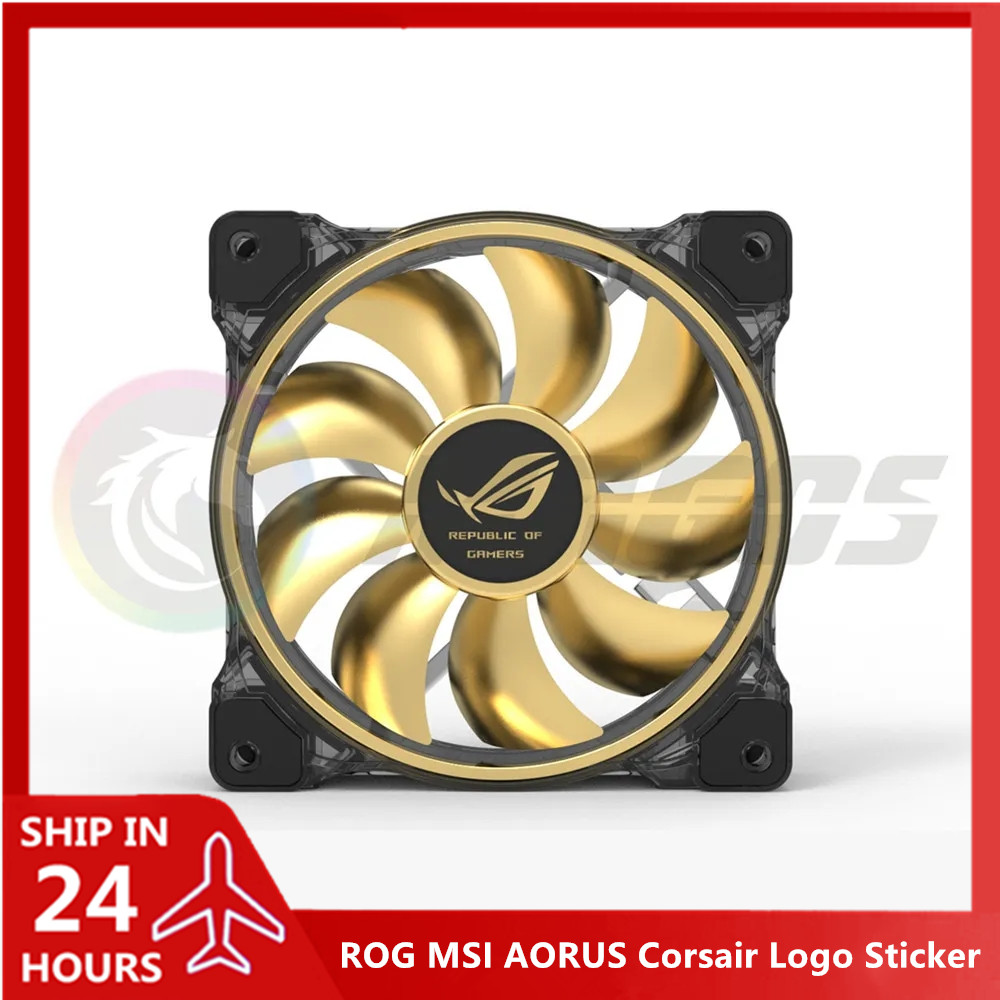PC Gamer Cabinet Fan Logo Stic - Pc Gaming Rog 评论和价格