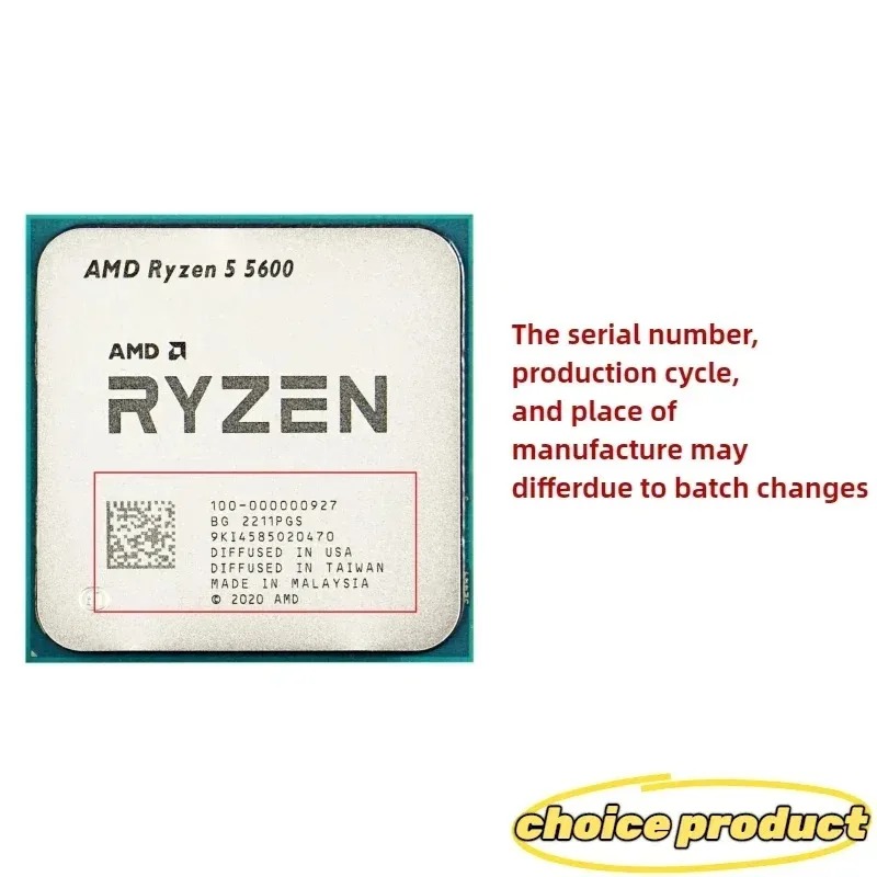 AMD 100% Brand New and Origina - Pc Gaming Ryzen 5 评论和价格