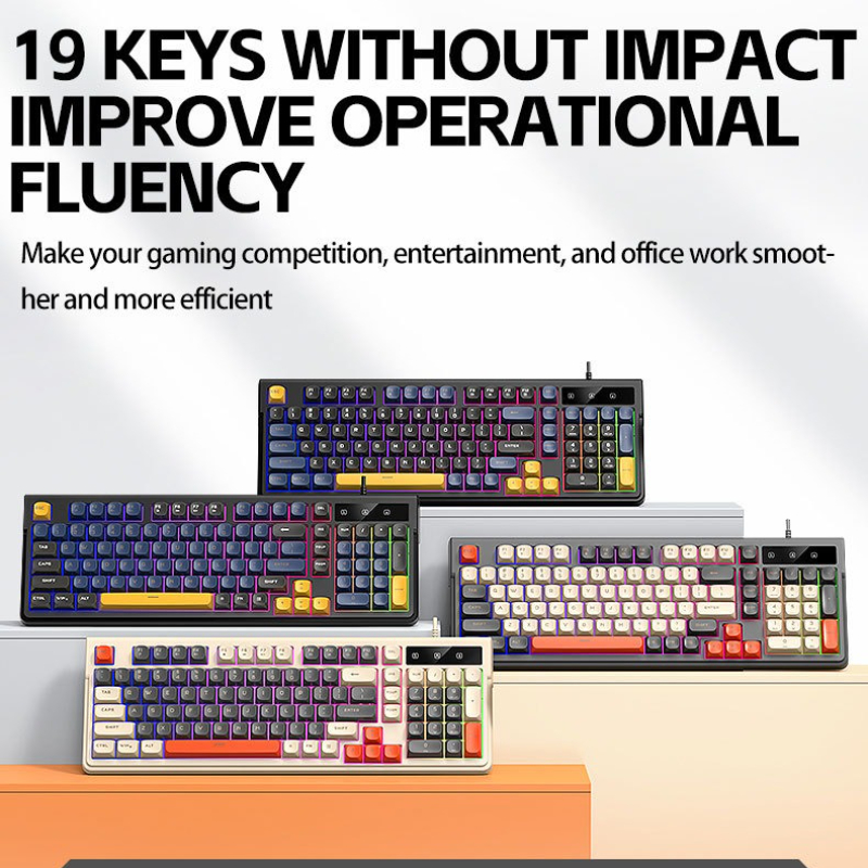 New T13 Wired Gaming Keyboard  - Anti-Ghosting Keyboard 评论和价格