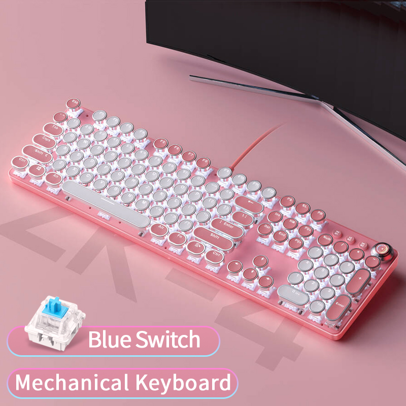 104-Key Full-Size Mechanical K - Anti-Ghosting Keyboard 评论和价格