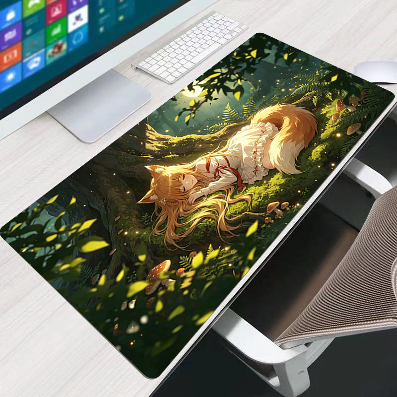 Anime Mouse pad HD Print Spice - Pc Gaming Kawaii 评论和价格