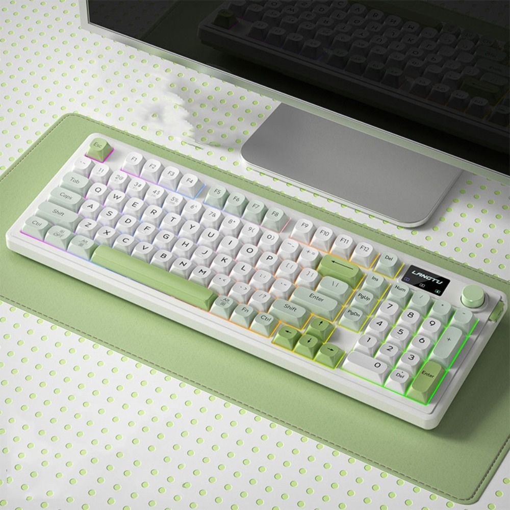 ABS Three Mode Mechanical Keyb - Anti-Ghosting Keyboard 评论和价格