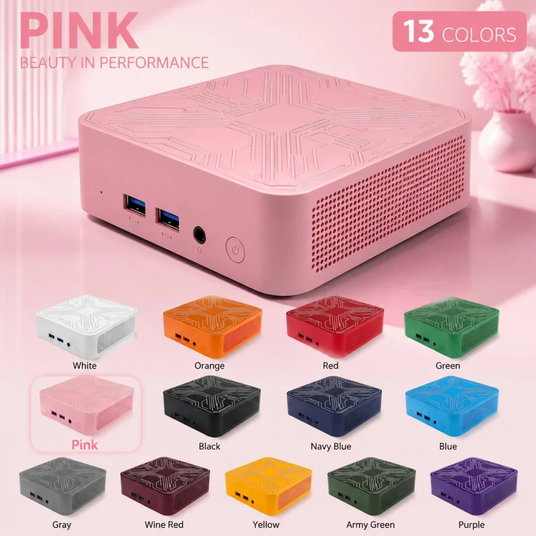 Red Colorful Mini PC Intel I9‑ - Pc Gaming Editing 评论和价格