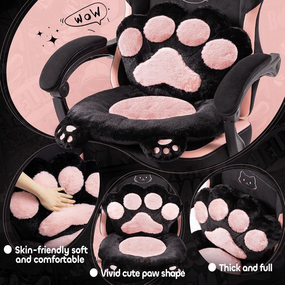 Pink Gaming Chair Cute with Ca - Pc Gaming Chair 评论和价格
