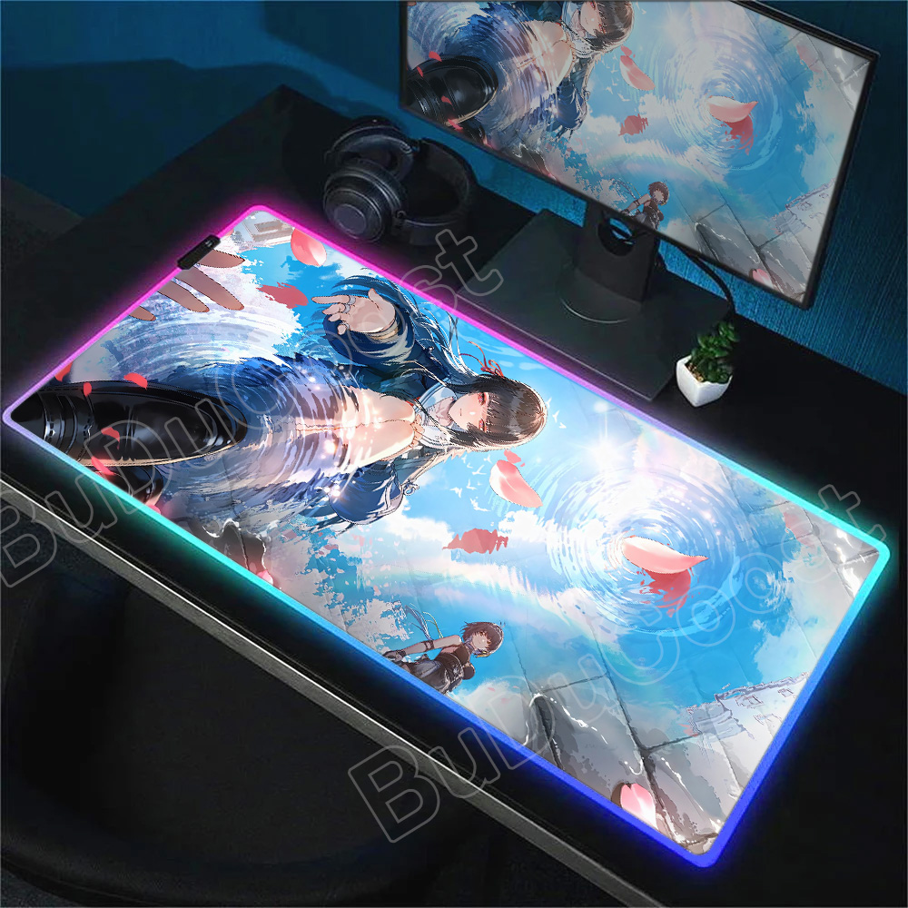New RGB JK Girl Chisa Mouse Pa - Pc Gaming Kawaii 评论和价格