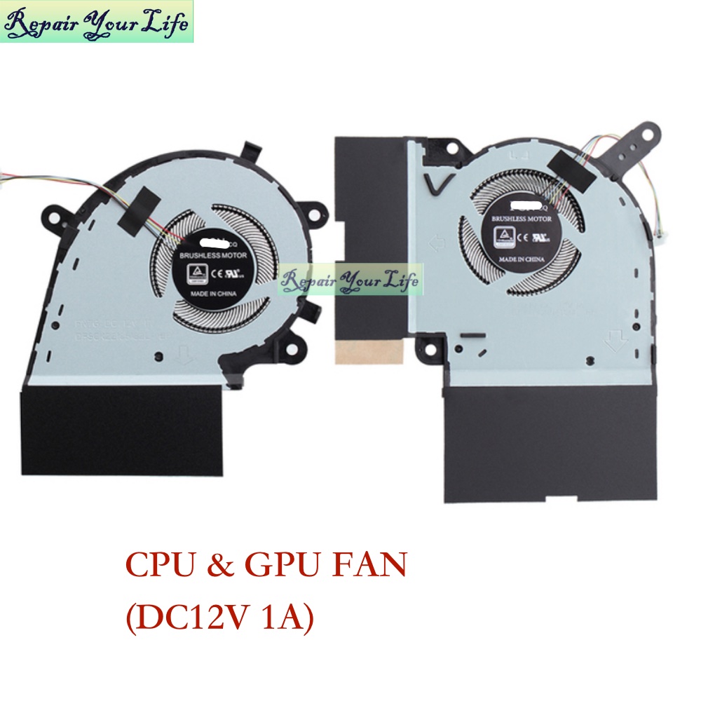 Laptop CPU GPU Fan Cooler For  - Pc Gaming Rog 评论和价格