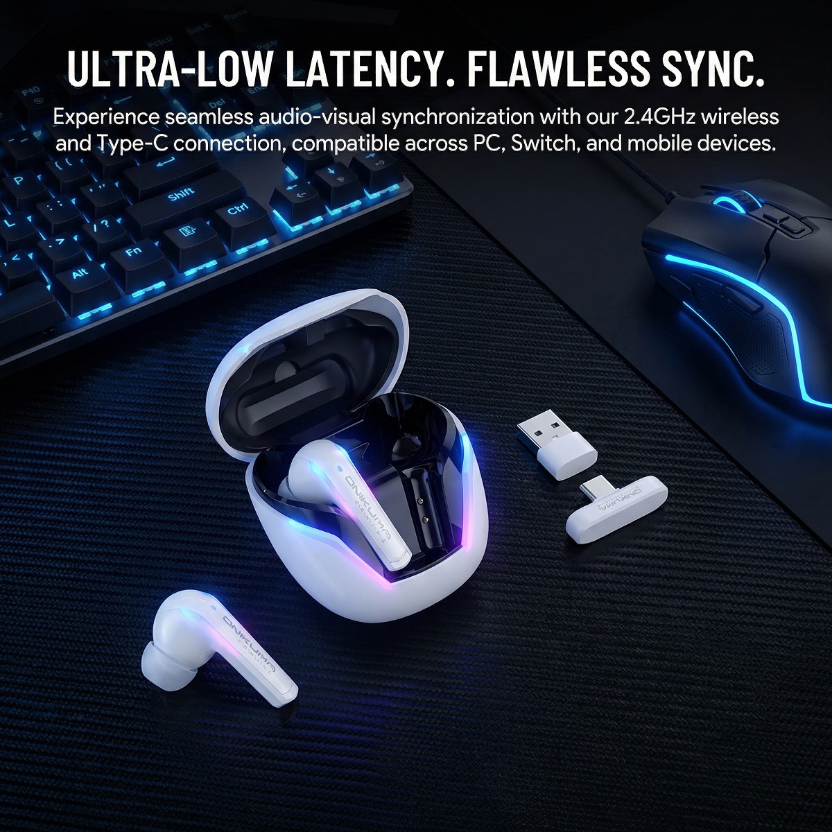 ONIKUMA T27 Wireless Gaming Ea - Pc Gaming Vs Ps5 评论和价格
