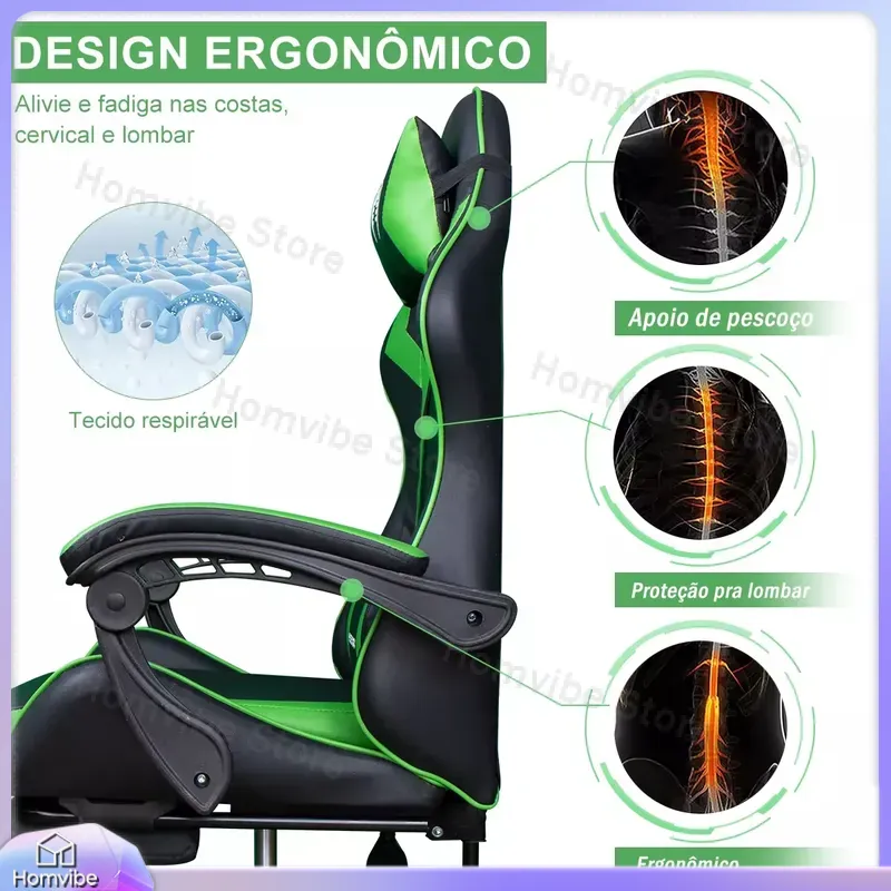High-Back Ergonomic Gaming Cha - Pc Gaming Chair 评论和价格