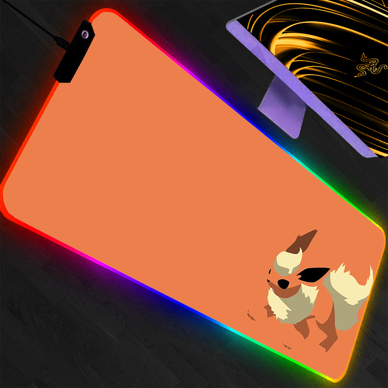 LED Mouse Pad Pokemon Pikachu  - Pc Gaming Rgb 评论和价格