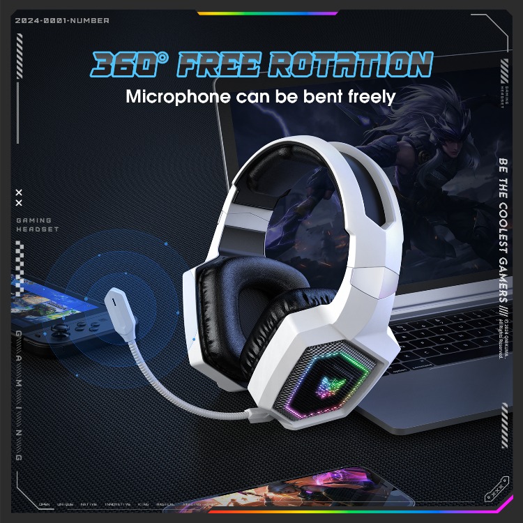 ONIKUMA GT806 Gaming Headset 2 - Pc Gaming Vs Ps5 评论和价格
