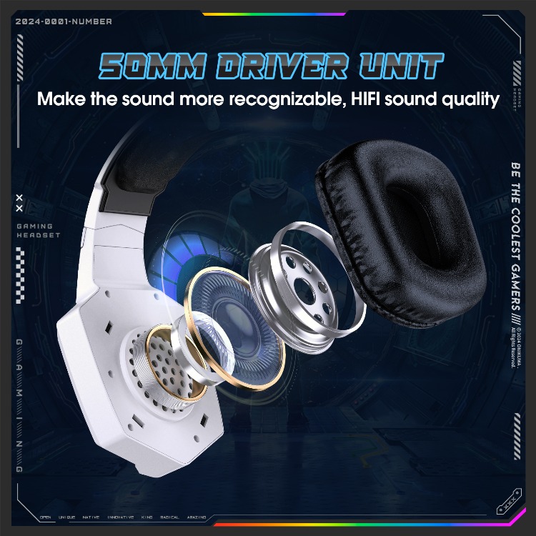 ONIKUMA GT806 Gaming Headset 2 - Pc Gaming Vs Ps5 评论和价格